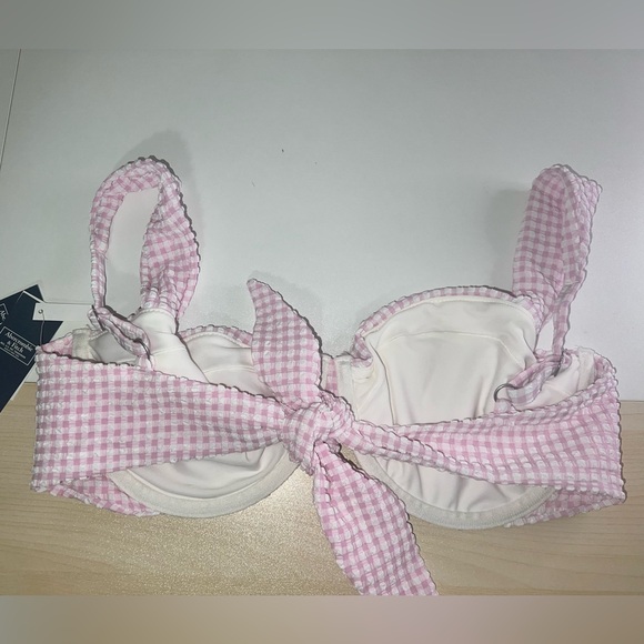 NWT Abercrombie & Fitch pink bikini top size S Curve Love - Picture 3 of 8